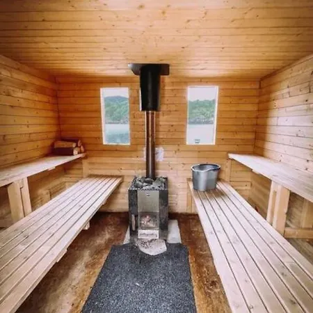 Boathouse With Floating Sauna